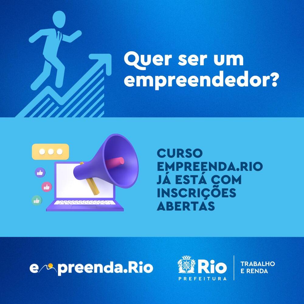 Empreenda.Rio: abertas as inscrições para curso com direito a mentoria de 90 dias 