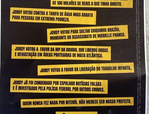 QUE SHOW DA XUXA É ESSE: Carlos Jordy tenta censurar e tomar a força panfletos de Militantes do PDT sobre sua atuação no congresso