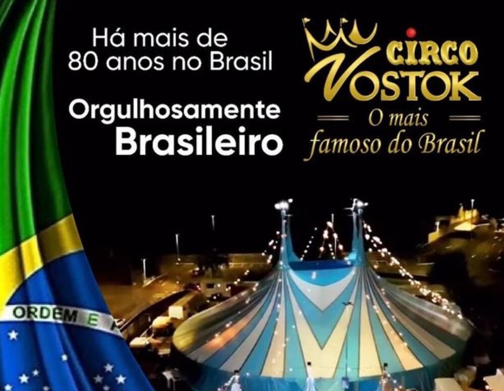 O Circo Vostok faz últimas apresentações no Rio de Janeiro, 150 anos trazendo magia e inovação