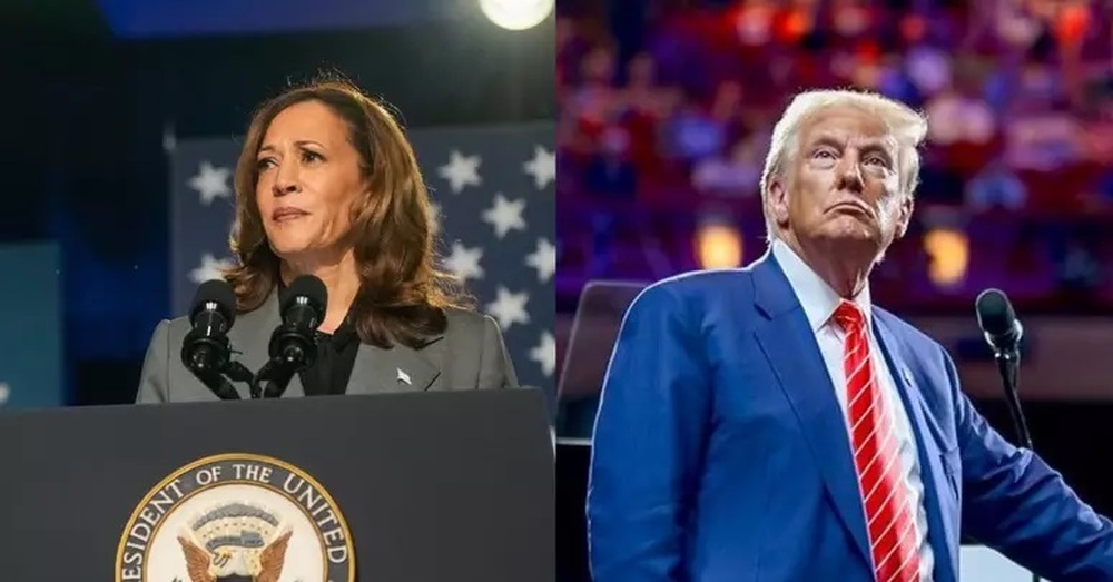 Kamala tem 46% e Trump tem 43% diz pesquisa Reuters/Ipsos