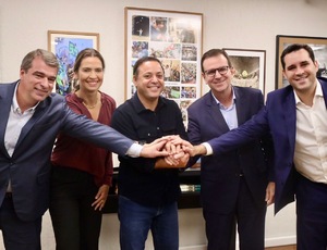 Niterói e Rio apresentam sua postulação conjunta à sede do Pan 2031 para o presidente da Panam Sports