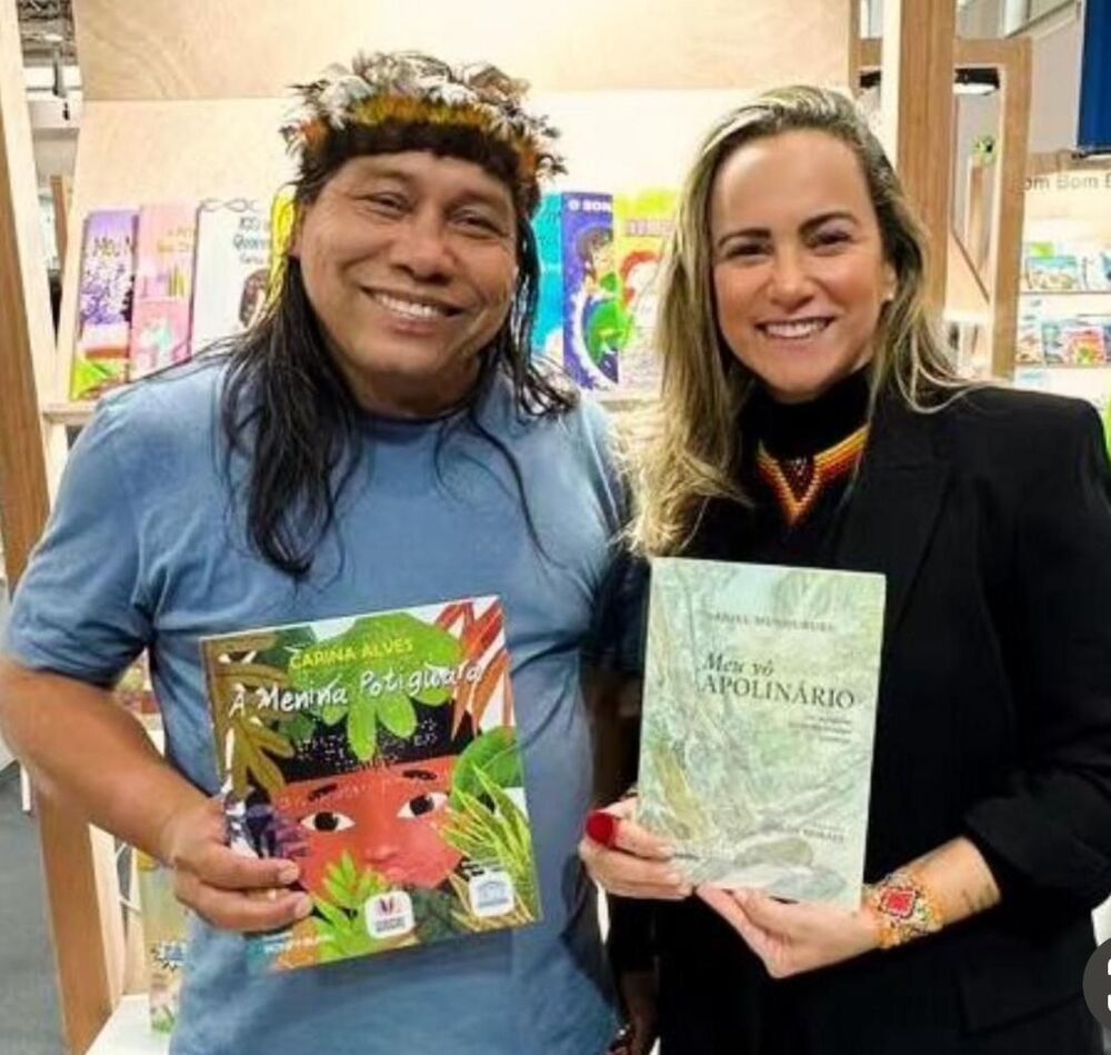 Em Brasília: Carina Alves e Daniel Munduruku ressignificam narrativas na fronteira entre Literatura e Identidade