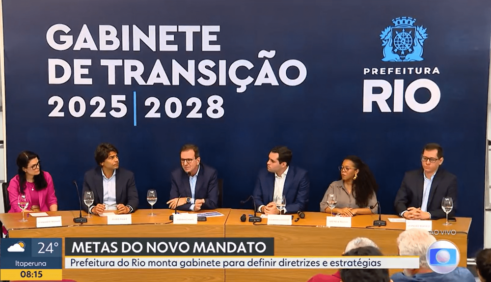 Paes abre ‘gabinete de transição’ para 4º mandato e define colaboração com o estado na segurança como uma das prioridades