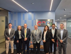 Deputado General Pazuello visita sede da Enel no Rio para acompanhar investimentos no setor de energia