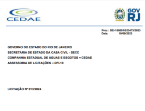 EXCLUSIVO: Abertura de capital da Cedae - Um mar de suspeitas e questionamentos legais