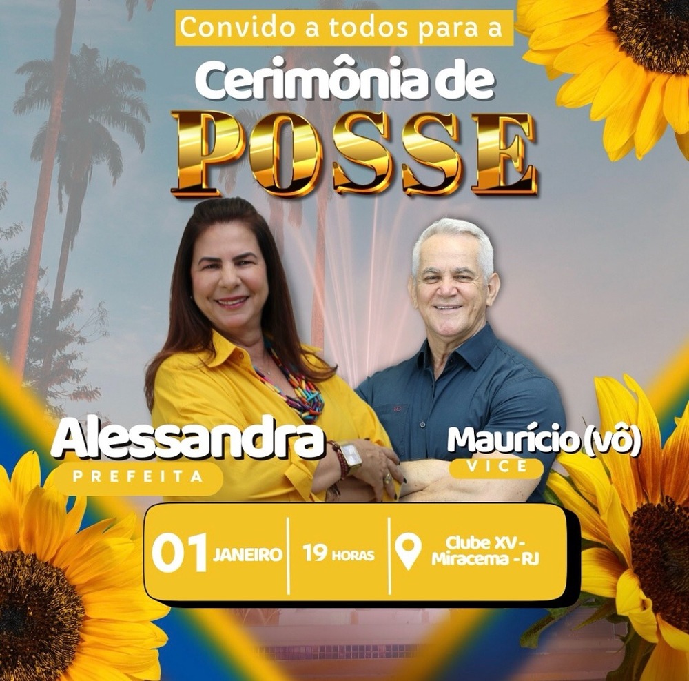 Alessandra Freire anunciou seu secretariado e assumiu como a 1ª prefeita na história de Miracema