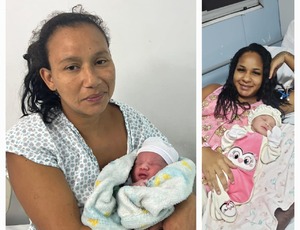 Primeiro bebê de 2025 na rede estadual de saúde é uma menina em Mesquita; em Nova Iguaçu, Cristiano nasceu de parto normal na Mariana Bulhões