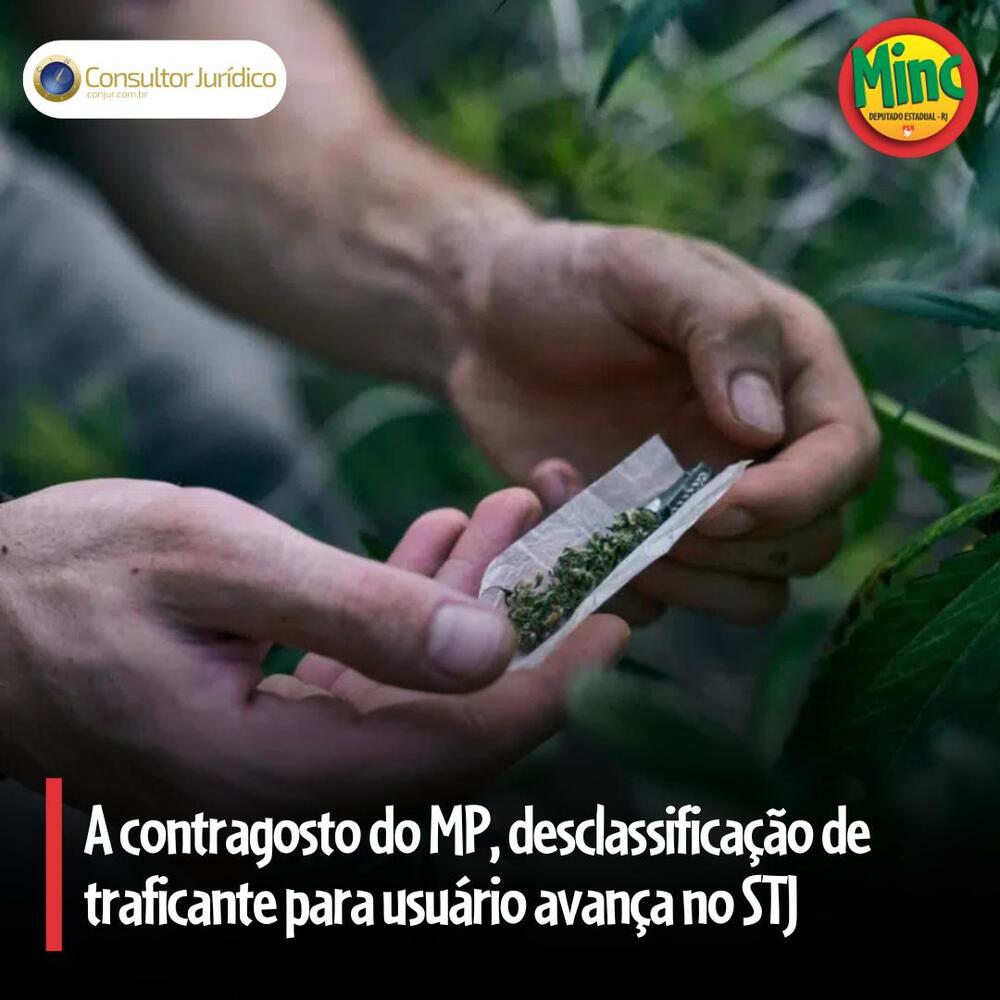 Supremo Tribunal Federal (STF) decide não criminalizar o uso pessoal de pequenas quantidades de maconha, beneficiando milhares de usuários