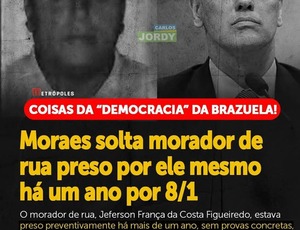 Justiça cega ou míope? O caso do morador de rua, preso injustamente após atos de 8 de janeiro em Brasília