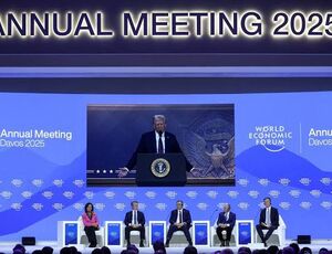 Trump Defende a Agenda 'America First' em Discurso no Fórum Econômico Mundial