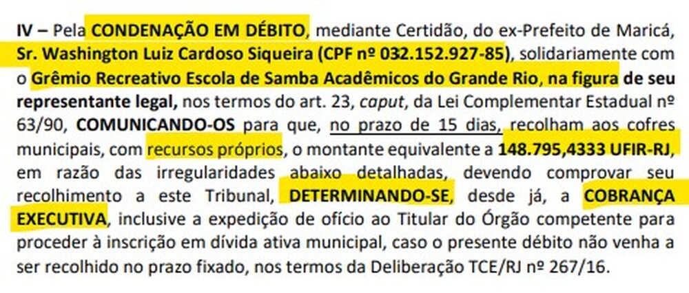 Prestação de Contas Reprovada: O Ônus do Carnaval para Maricá e Grande Rio