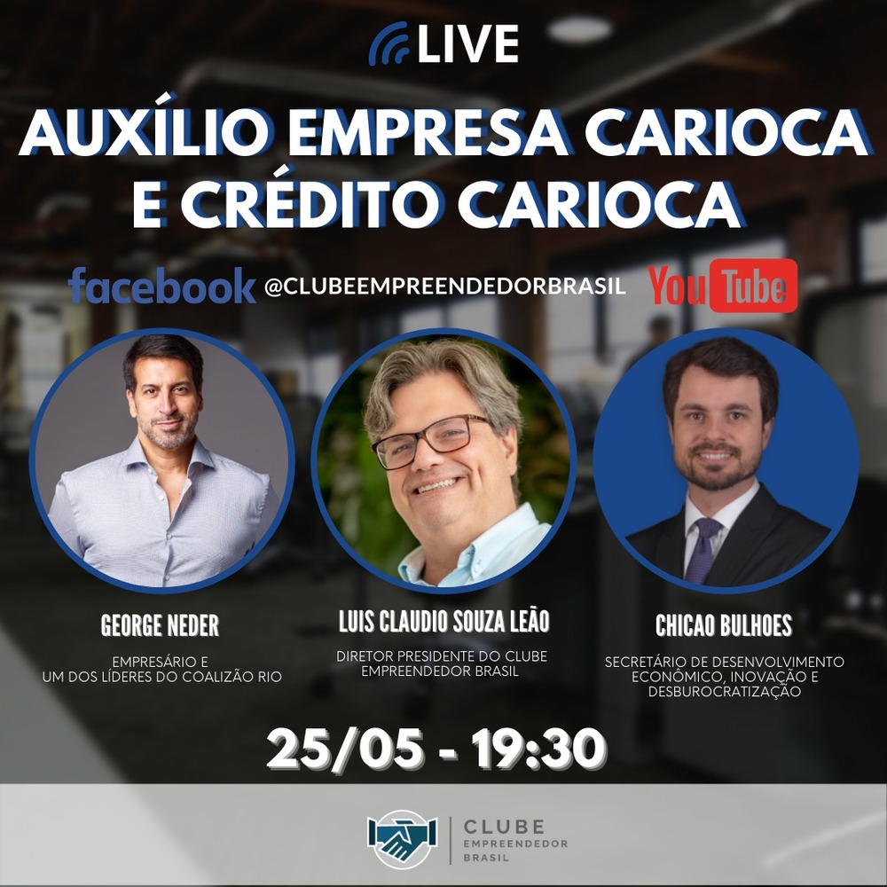 Live - Auxílio Empresa Carioca e Crédito Carioca (25/05)