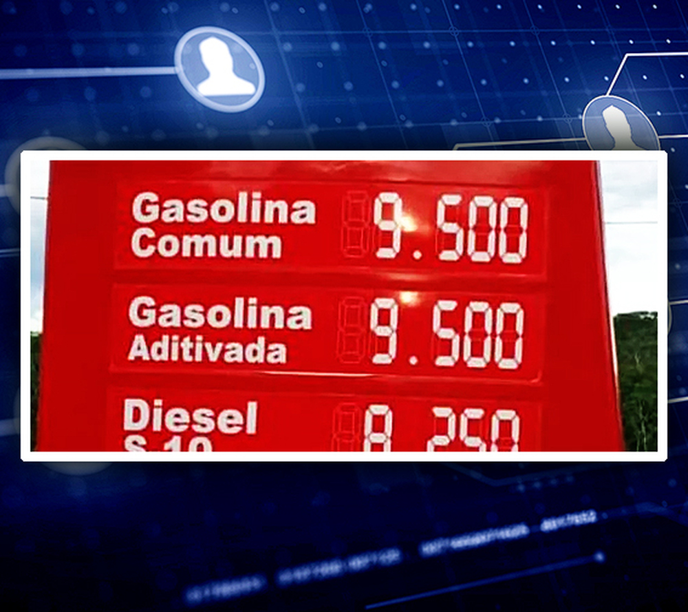 No Acre, preço do litro da gasolina chega a R$ 9,50. Aumento é o segundo no mês de outubro