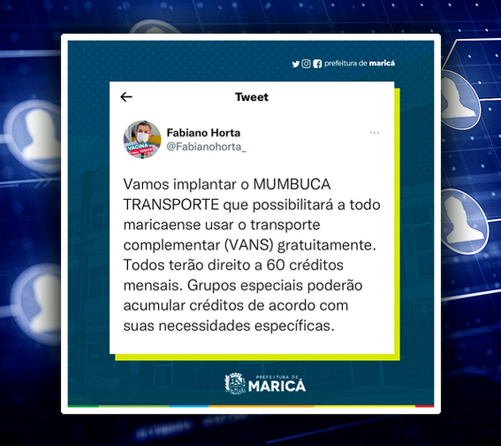 Prefeitura vai implantar o Mumbuca Transporte em Maricá