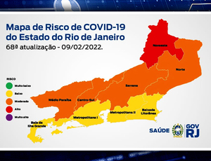 Mapa de Risco da Covid: RJ volta para a bandeira amarela, de baixo risco