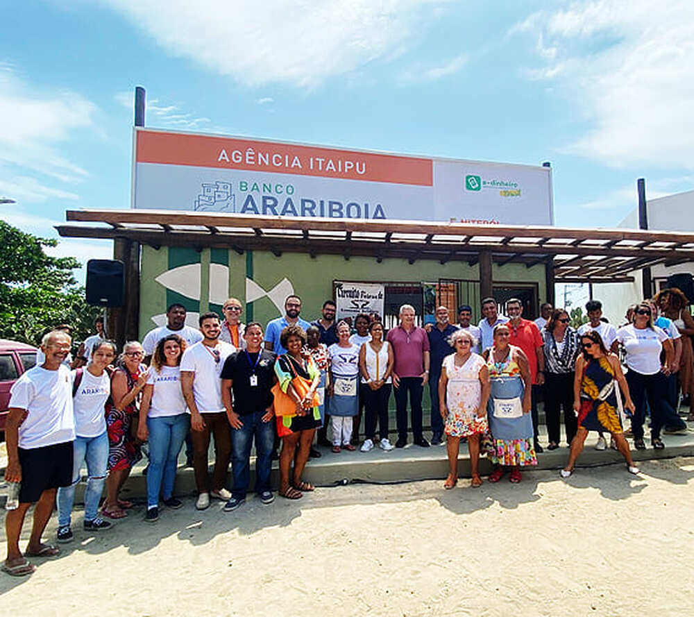 Prefeitura de Niterói inaugura agência do Banco Comunitário Arariboia em Itaipu