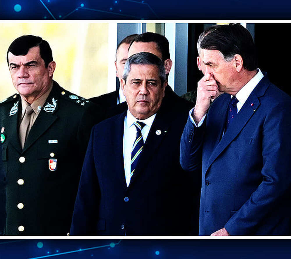 Bolsonaro insinua convite a militares para golpe em cerimônia fechada de posse do ministro da Defesa