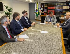 PGJ e presidente da OAB, Luciano Bandeira, debatem temas como Segurança Pública e Direitos Humanos