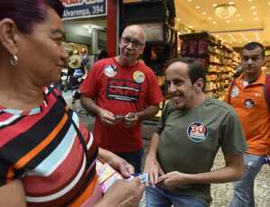 Em Duque de Caxias, Paulo Ganime apresenta  propostas para transporte e saúde