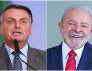 ELEIÇÃO: Instituto Futura indica empate técnico entre os candidatos a presidência Lula e Bolsonaro