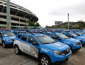 Polícia Militar do Rio recebe 114 viaturas semiblindadas