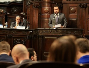 Governador Cláudio Castro participa da cerimônia de posse de deputados da Alerj