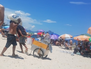 Milho Verde: Os riscos de queimadura nas praias. 