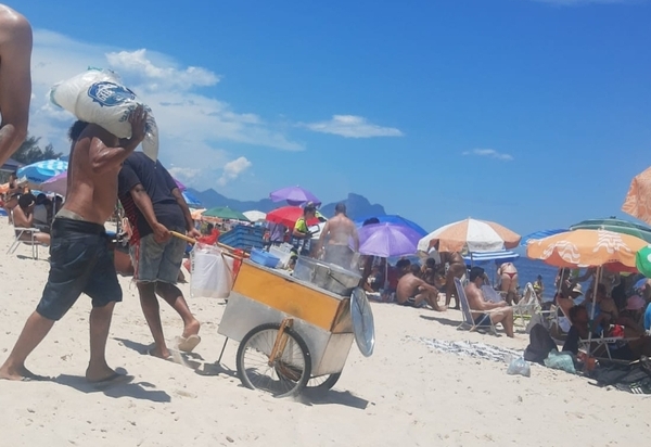 Milho Verde: Os riscos de queimadura nas praias. 